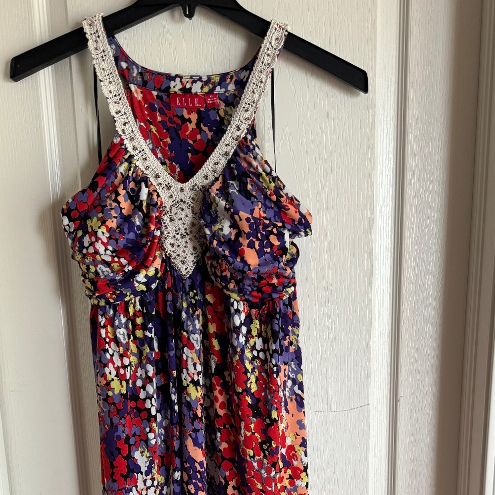 Elle NEW Full Length Maxi Summer BeachDress XL